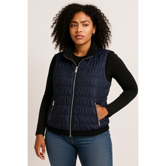Calvin Klein Size 3X Performance  Womens Quilted Zip Up Puffer Vest - Picture 1 of 12
